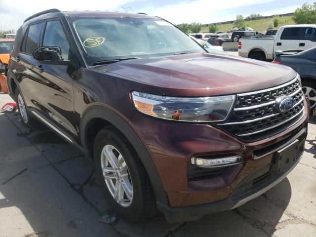 FORD EXPLORER X 2020 with VIN 1FMSK8DH9LGC09570 - Photo from auction