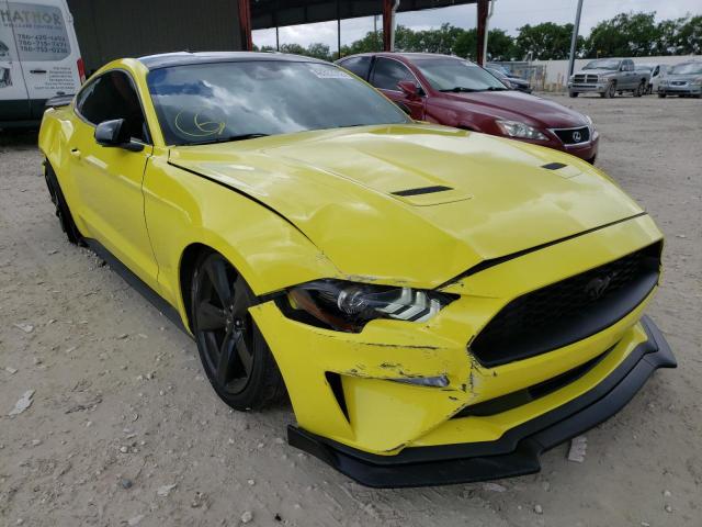 FORD MUSTANG 2021 with VIN 1FA6P8TH9M5113515 - Photo from auction