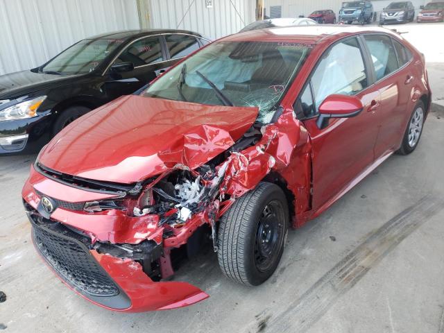 Photo 2 from auction – 2021 TOYOTA COROLLA LE with VIN 5YFEPMAE8MP222400