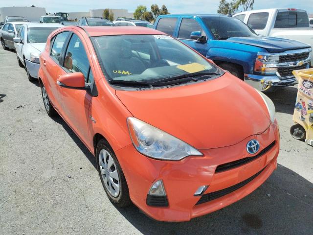 TOYOTA PRIUS C 2013 with VIN JTDKDTB37D1058287 - Photo from auction