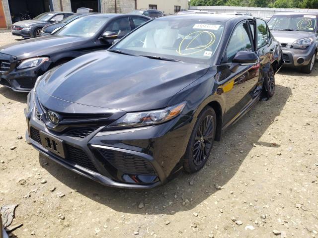 Photo 2 from auction – 2022 TOYOTA CAMRY SE with VIN 4T1G11BK2NU063385