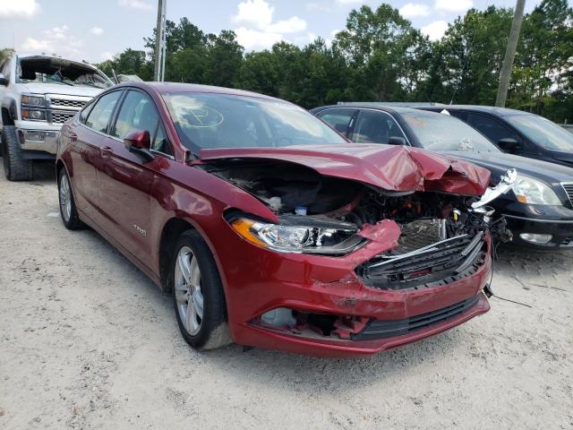 FORD FUSION SE 2018 with VIN 3FA6P0LU8JR209272 - Photo from auction