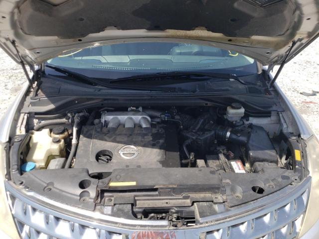 Photo 7 from auction – 2007 NISSAN MURANO SL with VIN JN8AZ08T77W507773