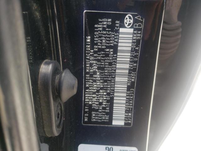 Photo 10 from auction – 2014 TOYOTA COROLLA L with VIN 5YFBURHE4EP082314