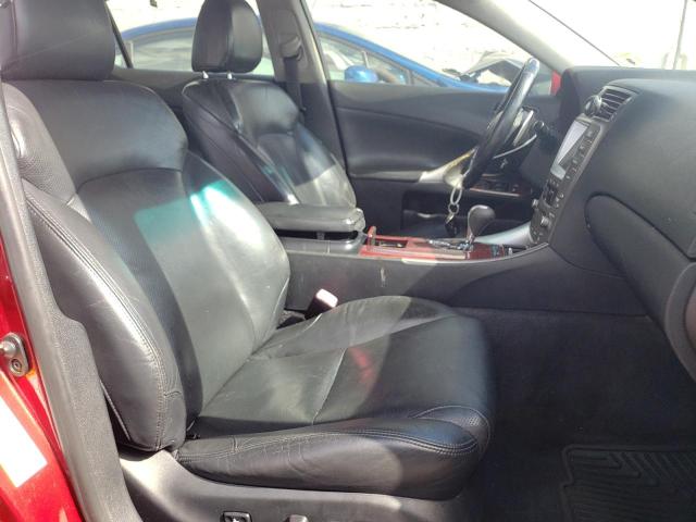 Photo 5 from auction – 2008 LEXUS IS 250 with VIN JTHCK262385021157