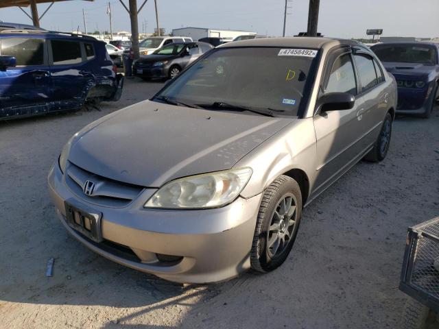 Photo 2 from auction – 2004 HONDA CIVIC LX with VIN 2HGES16564H628429