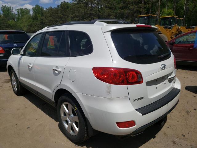Photo 3 from auction – 2009 HYUNDAI SANTA FE S with VIN 5NMSH73E09H236002