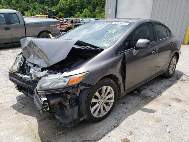 Photo 2 from auction – 2012 HONDA CIVIC EXL with VIN 19XFB2F92CE039416