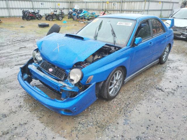 Photo 2 from auction – 2002 SUBARU IMPREZA WR with VIN JF1GD29672G526826