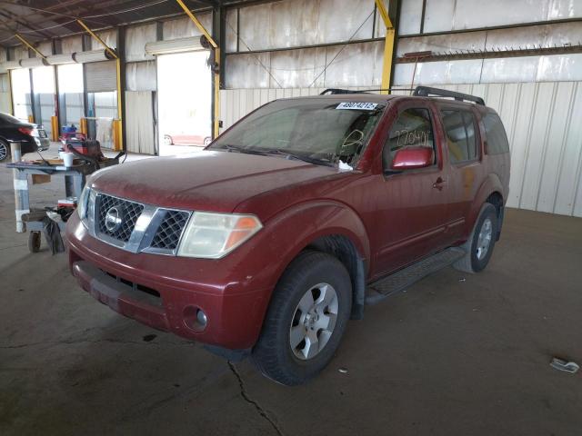 Photo 2 from auction – 2006 NISSAN PATHFINDER with VIN 5N1AR18W86C671251