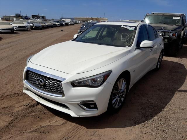 Photo 2 from auction – 2018 INFINITI Q50 LUXE with VIN JN1EV7AP1JM352674