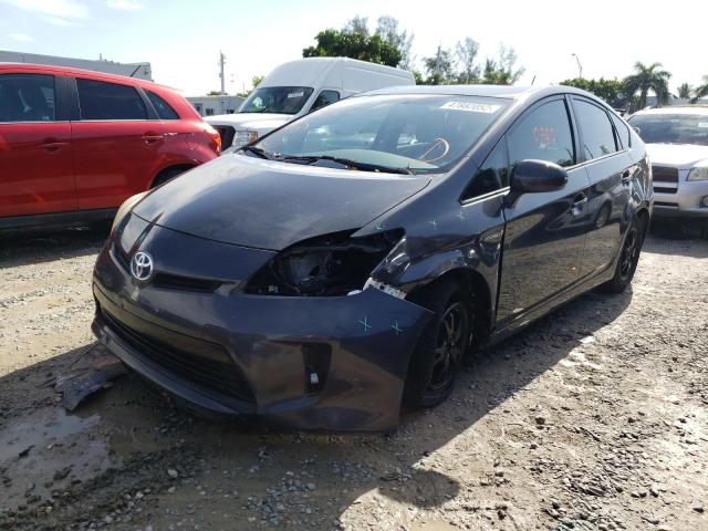 Photo 2 from auction – 2014 TOYOTA PRIUS with VIN JTDKN3DU9E1798735