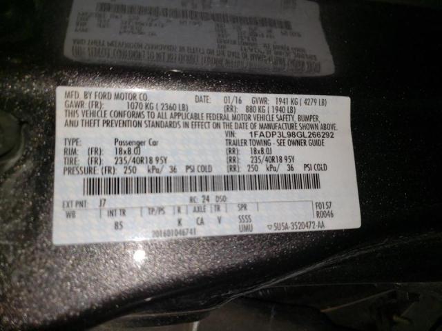 Photo 10 from auction – 2016 FORD FOCUS ST with VIN 1FADP3L98GL266292
