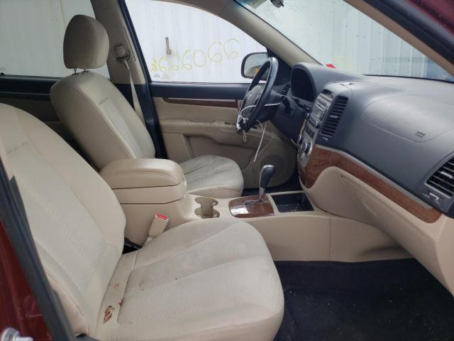 Photo 5 from auction – 2008 HYUNDAI SANTA FE G with VIN 5NMSG73E58H196341
