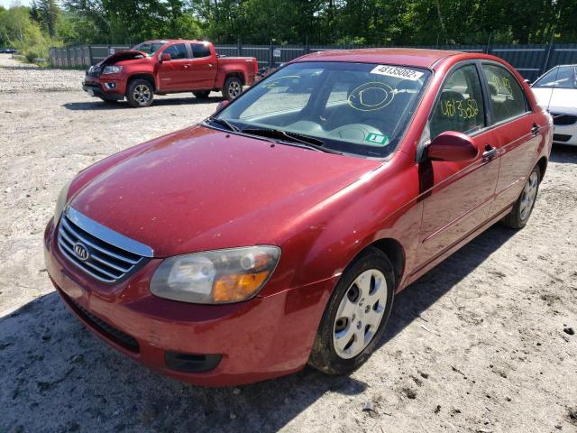 Photo 2 from auction – 2009 KIA SPECTRA EX with VIN KNAFE222895662377