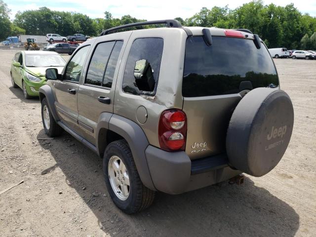 Photo 3 from auction – 2007 JEEP LIBERTY SP with VIN 1J8GL48K57W514459