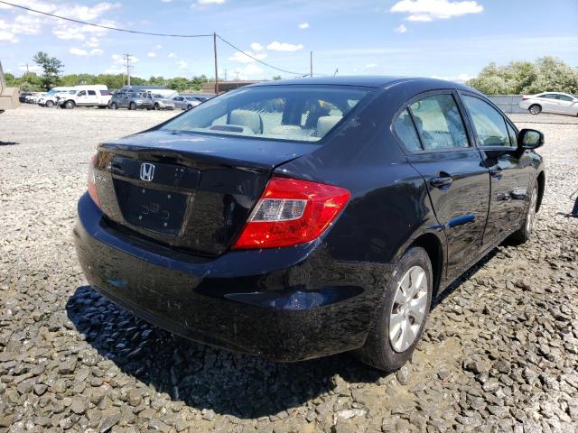 Photo 4 from auction – 2012 HONDA CIVIC LX with VIN 19XFB2F59CE369549