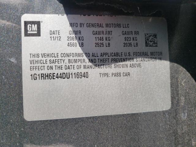 Photo 10 from auction – 2013 CHEVROLET VOLT with VIN 1G1RH6E44DU116940
