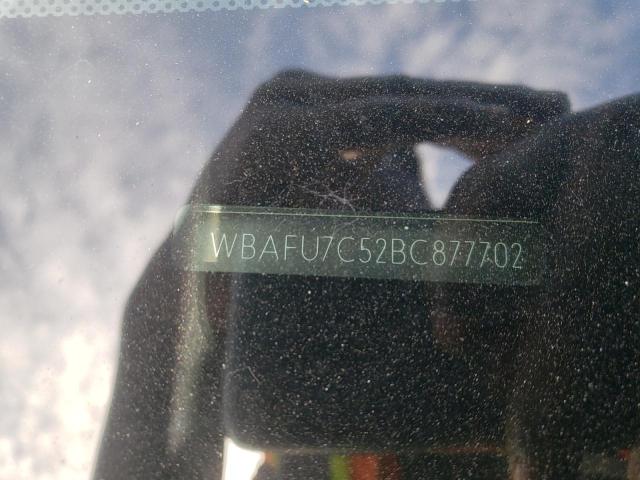 Photo 10 from auction – 2011 BMW 535 XI with VIN WBAFU7C52BC877702