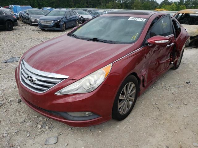 Photo 2 from auction – 2014 HYUNDAI SONATA SE with VIN 5NPEC4AC6EH841425