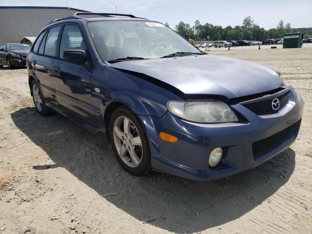 MAZDA PROTEGE PR 2002 with VIN JM1BJ245321602573 - Photo from auction