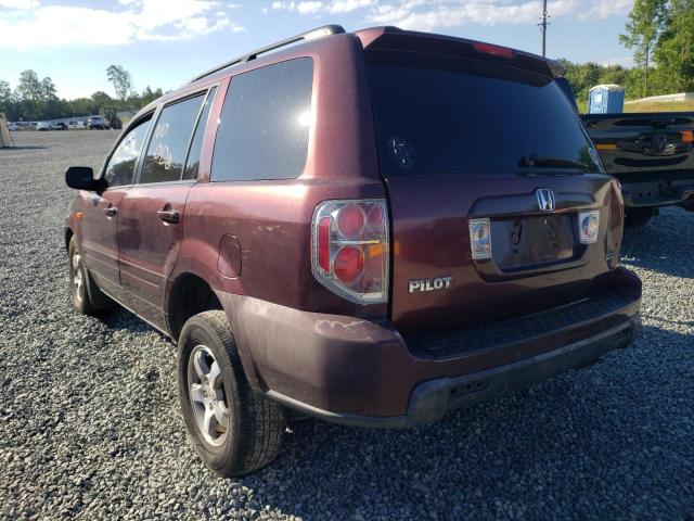 Photo 3 from auction – 2007 HONDA PILOT EXL with VIN 2HKYF18557H520828