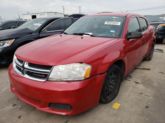 Photo 2 from auction – 2014 DODGE AVENGER SE with VIN 1C3CDZAB8EN110881