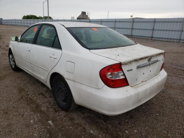 Photo 3 from auction – 2002 TOYOTA CAMRY LE with VIN 4T1BE32K52U007155