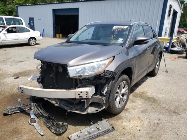 Photo 2 from auction – 2015 TOYOTA HIGHLANDER with VIN 5TDKKRFH5FS063959