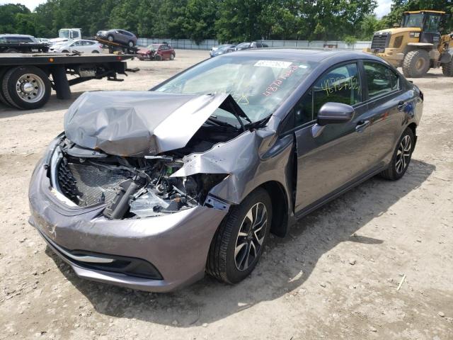 Photo 2 from auction – 2015 HONDA CIVIC EX with VIN 2HGFB2F86FH517905