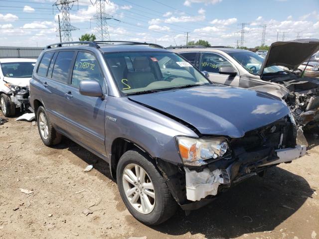 TOYOTA HIGHLANDER 2006 with VIN JTEDW21A160010334 - Photo from auction