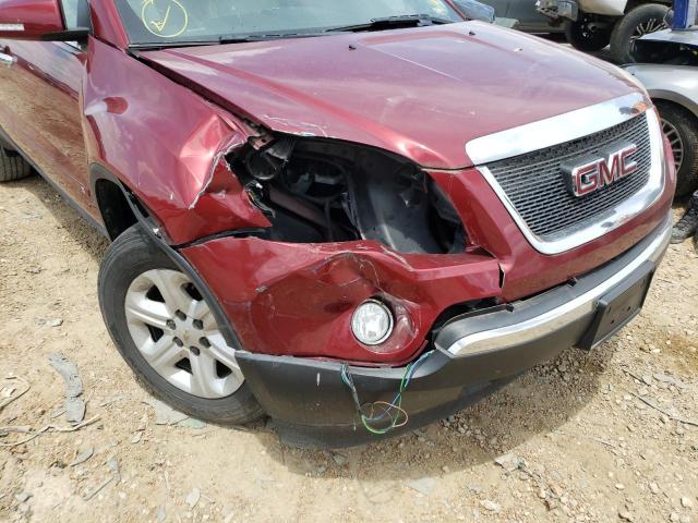 Photo 9 from auction – 2009 GMC ACADIA SLT with VIN 1GKER23D49J139081