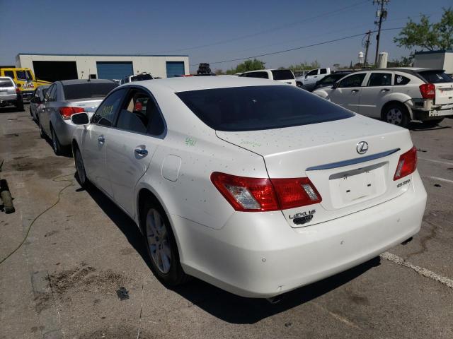 Photo 3 from auction – 2009 LEXUS ES 350 with VIN JTHBJ46G192326553