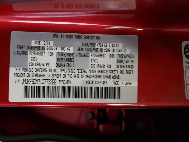 Photo 10 from auction – 2020 MAZDA CX-5 TOURI with VIN JM3KFBCM7L0773299