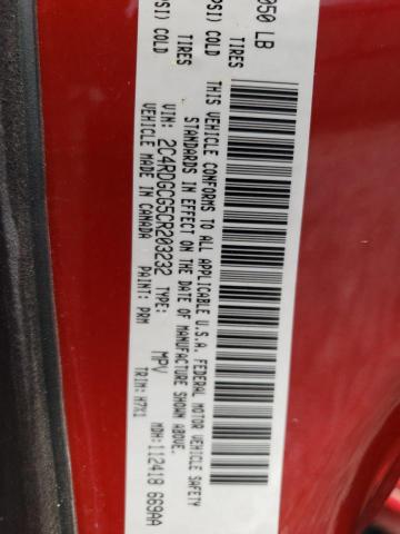 Photo 10 from auction – 2012 DODGE GRAND CARA with VIN 2C4RDGCG5CR203232