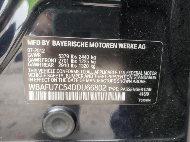 Photo 10 from auction – 2013 BMW 535 XI with VIN WBAFU7C54DDU66802