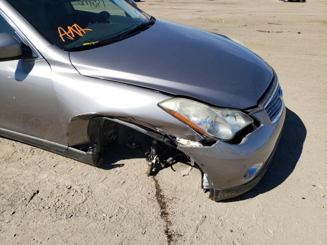 Photo 9 from auction – 2009 INFINITI EX35 BASE with VIN JNKAJ09E09M900062