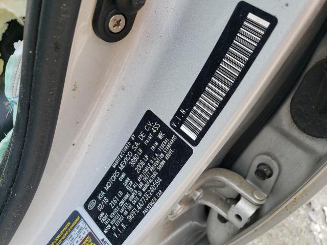 Photo 10 from auction – 2018 KIA FORTE LX with VIN 3KPFL4A77JE240594