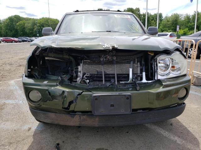 Photo 9 from auction – 2007 JEEP GRAND CHER with VIN 1J8GR48K67C549267