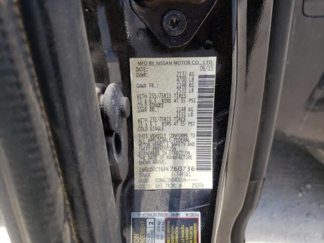 Photo 10 from auction – 2015 NISSAN FRONTIER S with VIN 1N6BD0CT6FN760736