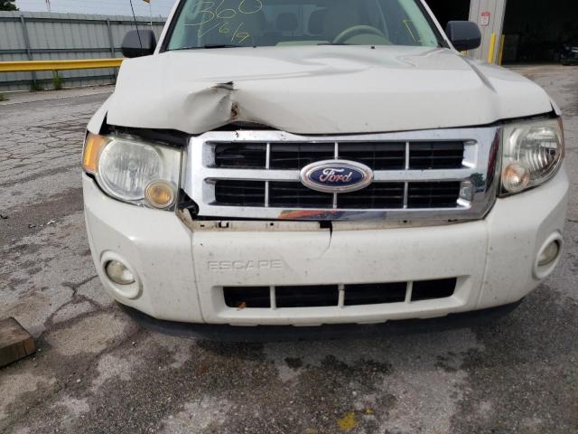 Photo 9 from auction – 2010 FORD ESCAPE XLT with VIN 1FMCU0D72AKD08099