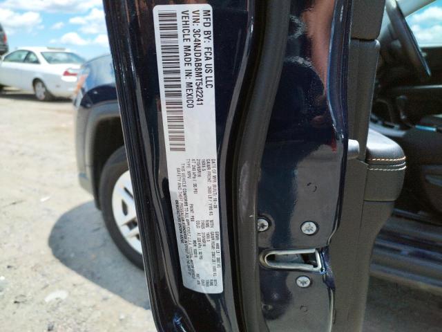 Photo 10 from auction – 2021 JEEP COMPASS with VIN 3C4NJDAB8MT542241