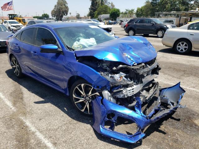 HONDA CIVIC SI 2019 with VIN 2HGFC1E55KH708062 - Photo from auction