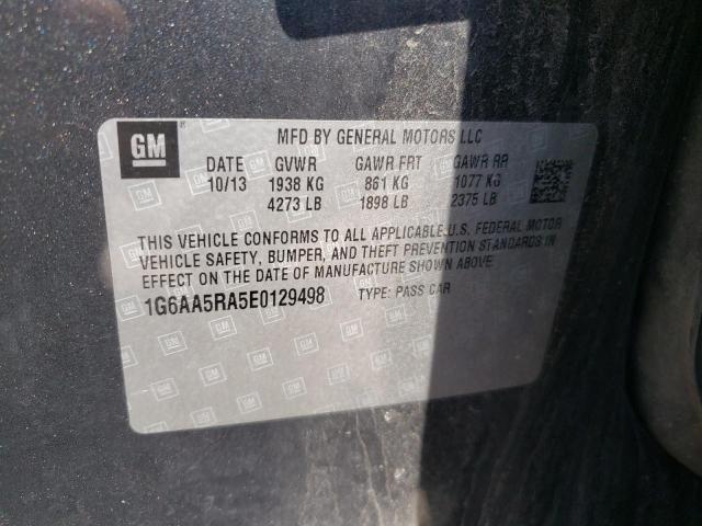Photo 10 from auction – 2014 CADILLAC ATS with VIN 1G6AA5RA5E0129498