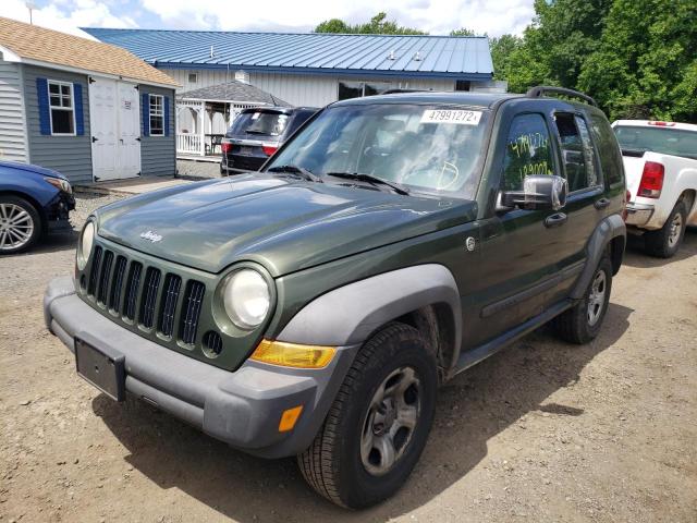 Photo 2 from auction – 2007 JEEP LIBERTY SP with VIN 1J4GL48K07W621176