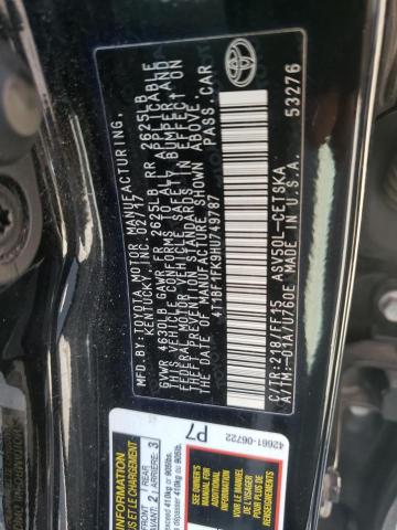 Photo 10 from auction – 2017 TOYOTA CAMRY LE with VIN 4T1BF1FK9HU749787