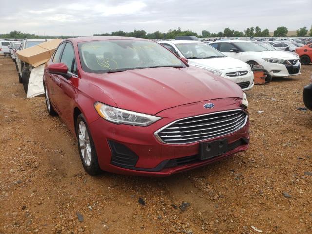 FORD FUSION SE 2020 with VIN 3FA6P0HD3LR161031 - Photo from auction