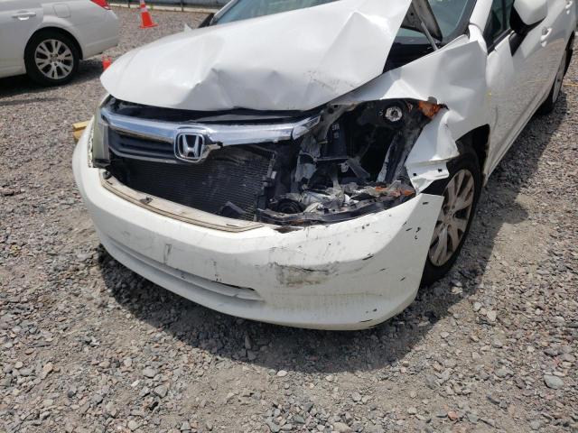 Photo 9 from auction – 2012 HONDA CIVIC LX with VIN 19XFB2F54CE094110