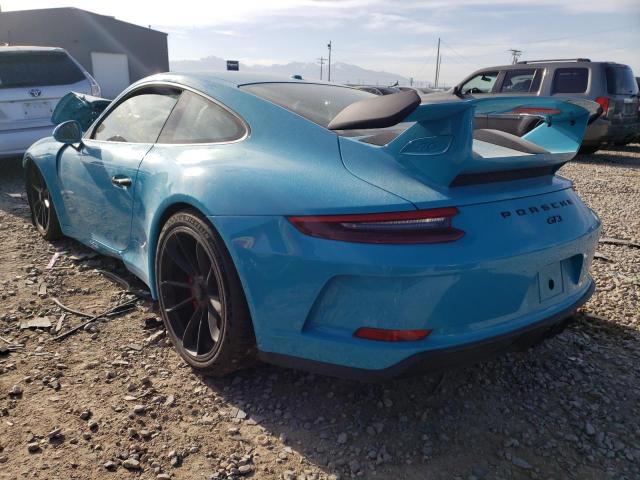 Photo 3 from auction – 2018 PORSCHE 911 GT3 with VIN WP0AC2A98JS176790