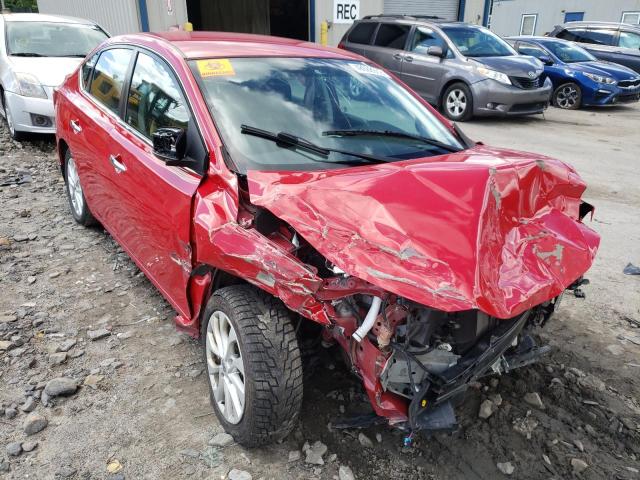 NISSAN SENTRA S 2018 with VIN 3N1AB7AP1JL627669 - Photo from auction
